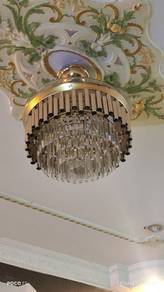 chandelier celling dgn kipas .