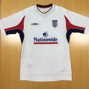 Umbro England White Tee #BV1 Used