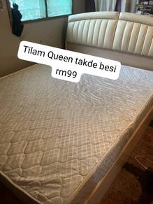 katil Queen siap.tilam