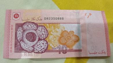 Lucky Malaysian Ringgit Note for Sale / Collection