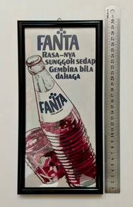 Fanta Grapes Plastic Sign Frame