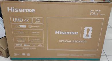 Hisense 50 inch 4K UHD Smart TV-E6Q