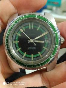 Vintage Ancre rubis gent skin diver watch