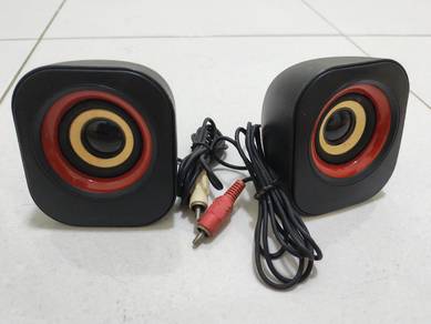 Speaker 4 inci cable rca