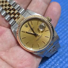 Rolex Datejust Champagne gold 16233 Watch only