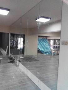 INSTALL CERMIN DINDING l wall mirror installation
