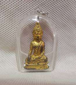 Antique Thai Buddha amulet.