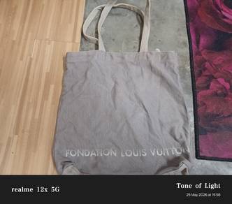 lv canvas tote bag 
