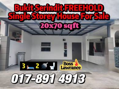 1-storey Terraced House For Sale in Bukit Serindit,MLK