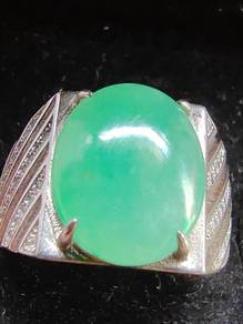 Ice Light Green Natural Burma Jadeite Jade Type A