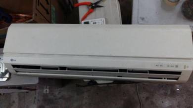 Recond LG 1.0hp Remote control Air Cond Aircond