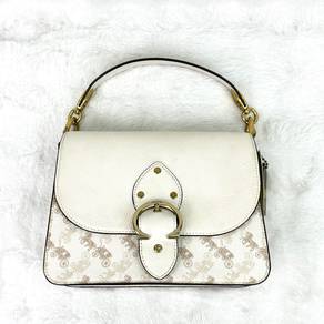 Authentic Coach Beat Shoulder Bag 18 with Horse