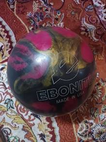 polyester bowling ball ebonite maxim 8 lb
