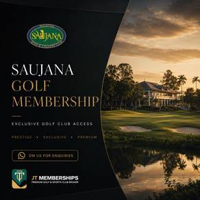 Saujana Golf Membership For Sale