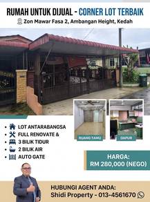 1-storey Terraced House For Sale in Sungai Lalang,KDH