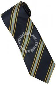 EDB13 Blue Gold Quality Striped Formal Neck Tie