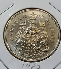 Canada 50 cents 1982 (Kod : A0820)