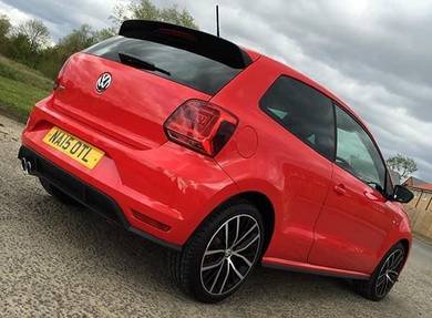 Volkswagen VW Polo GTI 6C WRC PP Rear Bumper