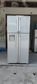 4-door Hitachi fridge refrigerator water dispenser