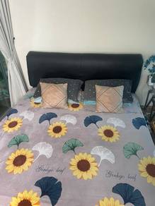 King Size Bed Frame & Mattress for Sale