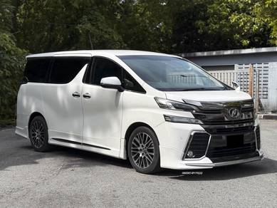 Toyota Vellfire ZA in Ipoh, PRK