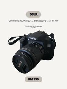 Canon EOS 2000D DSLR