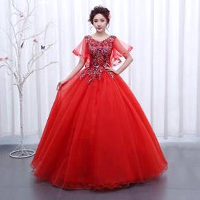Purple red blue yellow prom wedding dress RB0787