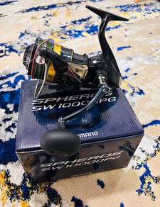 Shimano Spheros 10000PG with 60lb braided line