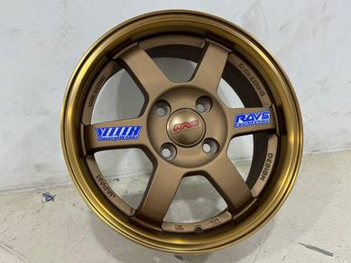 Sport rim baru 14 TE37 axia bezza kelisa viva saga