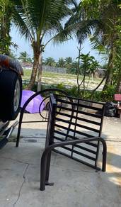 katil single besi tebal