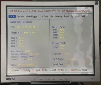 BenQ 19" monitor
