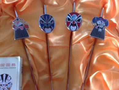 Korean chinese opera bookmark