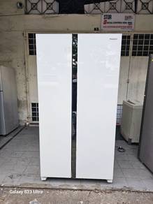 Panasonic side by side fridge refrigerator invertr
