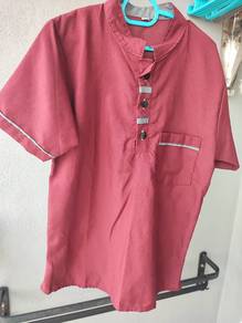 Baju Melayu Set - Maroon 3 -4 years old