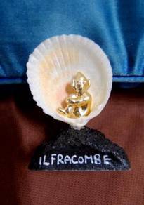 Ilfracombe Shell and Welsh Coal Souvenir
