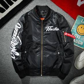 Green black bomber jacket RBT0055