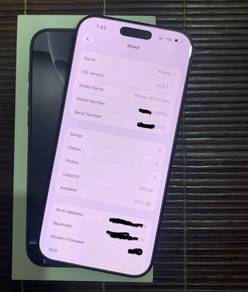 iPhone 16 Pro Max 256gb ZP.All part ori.Fullset.