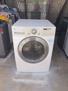 LG 2in1 front load hot washer with dryer 14/8-k