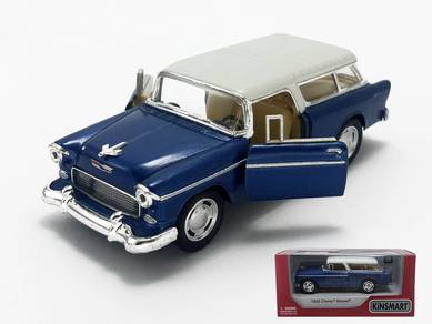 1955 Chevy Nomad (1:40 ) Diecast model car - blue