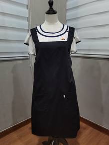 Edwin triple black apron S to M1864