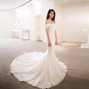 White wedding bridal dress gown RB2151