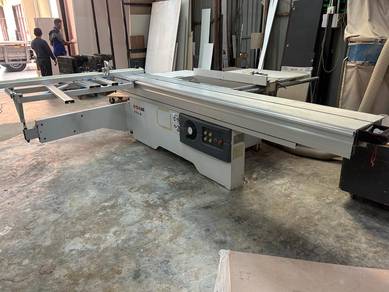 Kdt sliding table saw mesin potong kayu chipboard