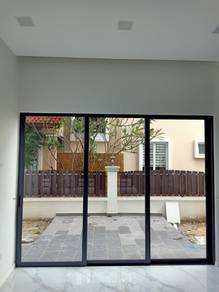 Pintu Sliding Rumah (Aluminium&Powder Coated)