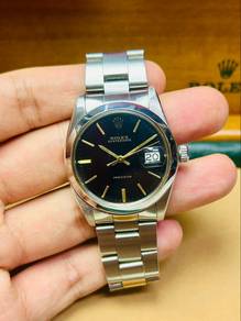 ROLEX Oyster Date 6694 Precision “Black Dial”