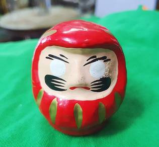 Daruma doll good luck fortune  hand painted
