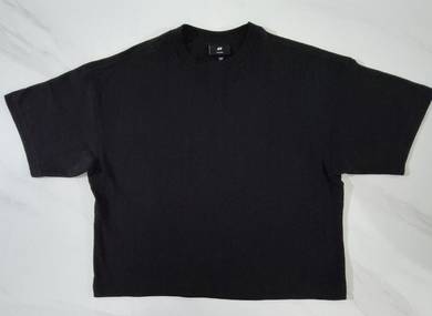 H&M Boxy crop oversized t shirt