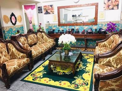 Sofa Jati Sarawak 3+2+1+1