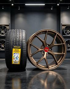 BMW 5 Series G30 19" Rim + Tayar Baru R496