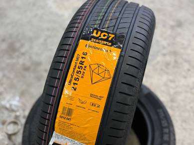 Tayar Baru 215 55 16 Continental UltraContact UC7