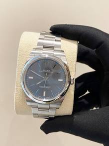 2016 Rolex Oyster Perpetual 39 REF 114300 Rhodium